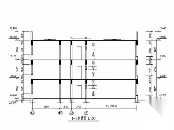 某六班小型幼儿园建筑扩初图cad施工图下载【ID:165146136】