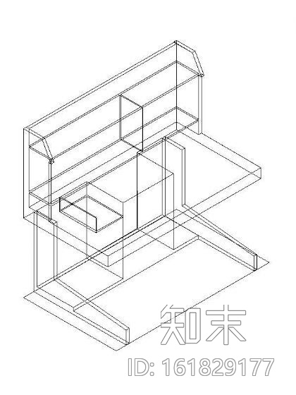 办公家具三维图块集施工图下载【ID:161829177】