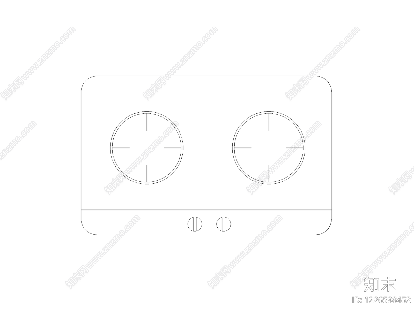 厨房设施cad施工图下载【ID:1226598452】