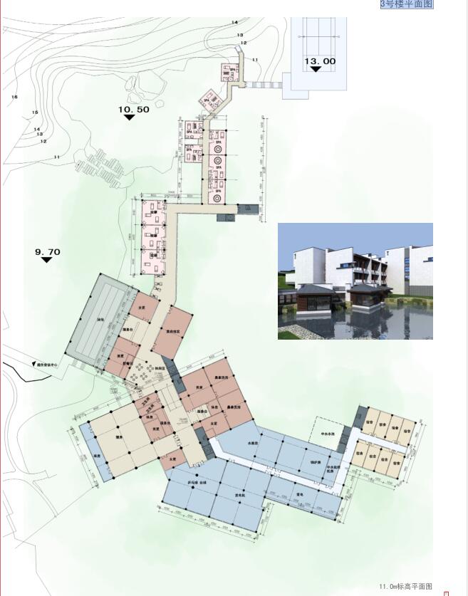 [安徽]芜湖某国宾馆建筑方案文本设计（包含PDF+65页）施工图下载【ID:166727117】