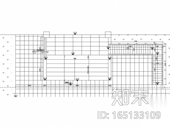 [长沙]物流中心商务写字楼景观工程施工图施工图下载【ID:165133109】