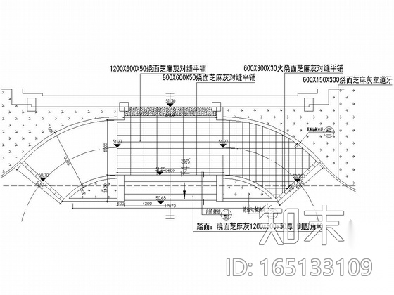 [长沙]物流中心商务写字楼景观工程施工图施工图下载【ID:165133109】