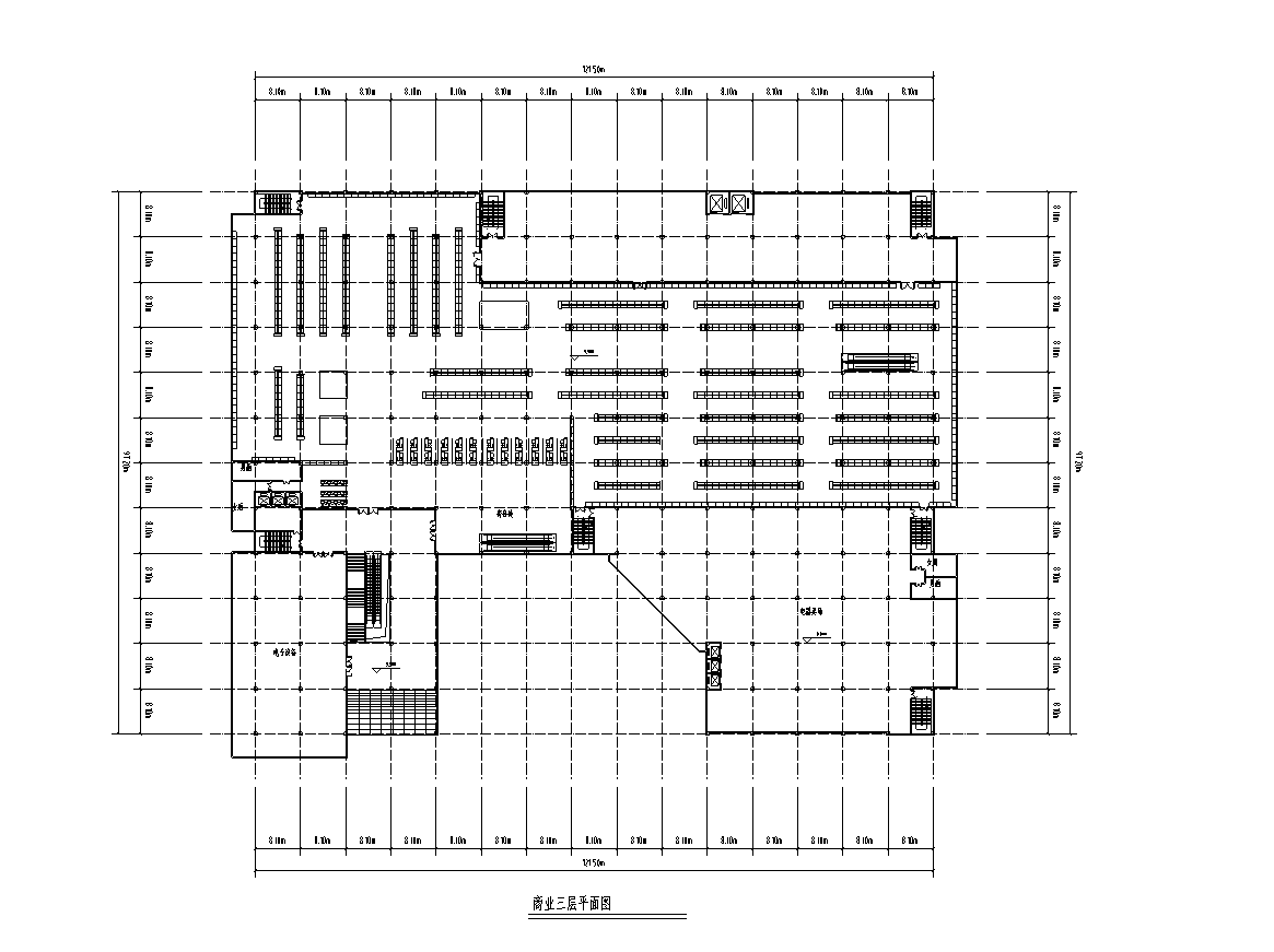 [上海]华侨城建筑施工图设计（欧陆风格）cad施工图下载【ID:149555174】