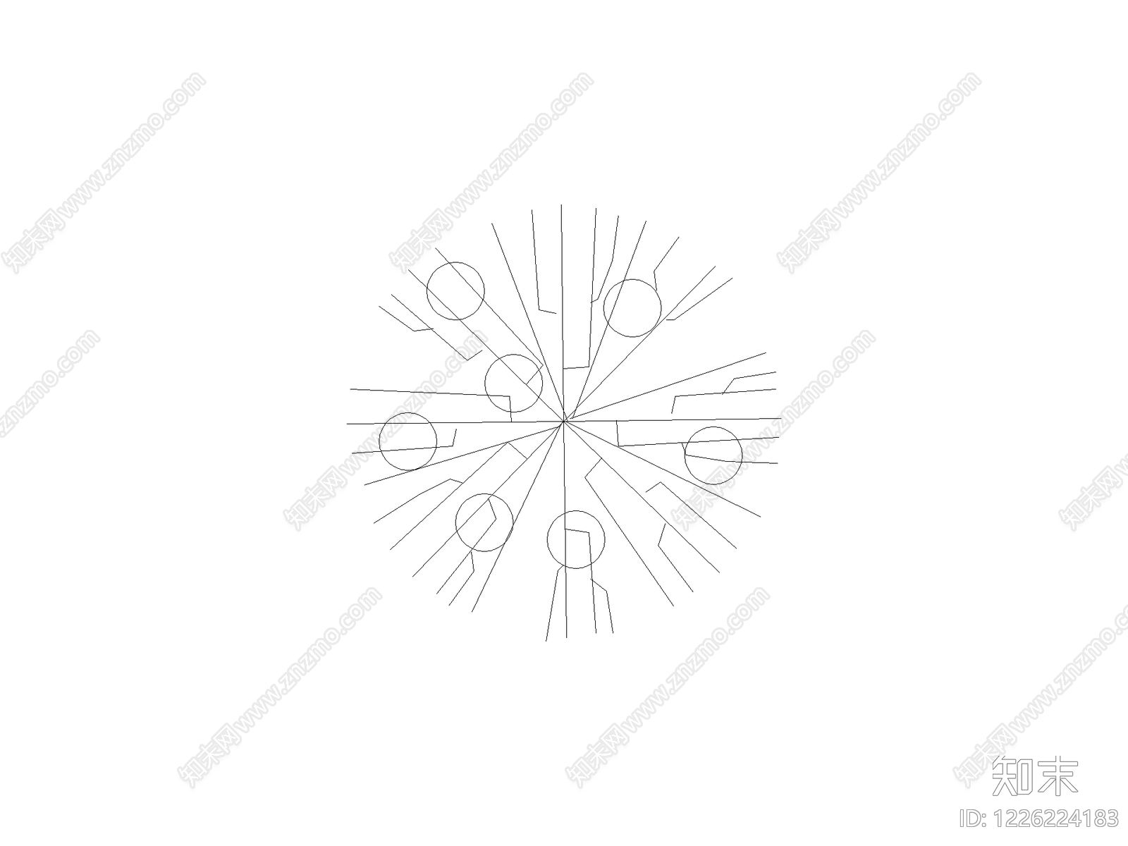 地面拼花CAD图纸