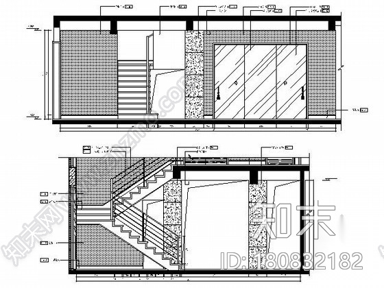 [海南]南加州风格样板间施工图cad施工图下载【ID:180832182】