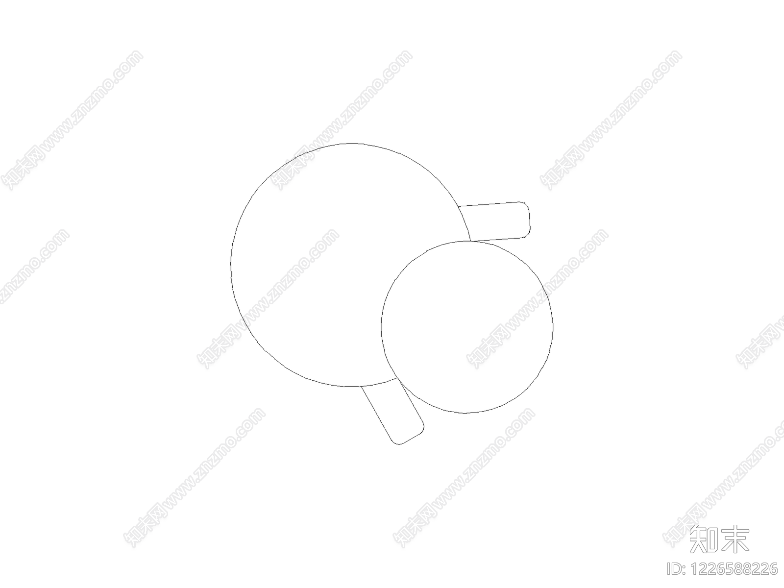 现代五金管件CAD图纸