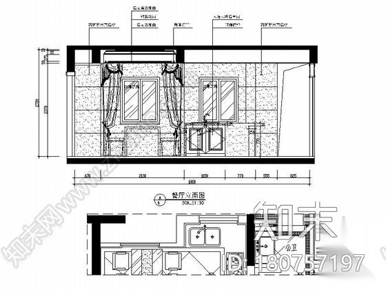 [名师设计]高档欧式复式样板房装修图（含效果）cad施工图下载【ID:180757197】