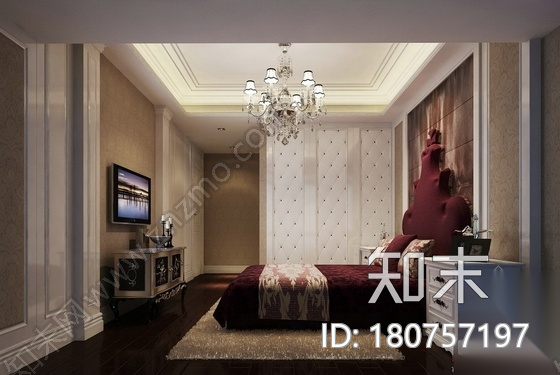 [名师设计]高档欧式复式样板房装修图（含效果）cad施工图下载【ID:180757197】