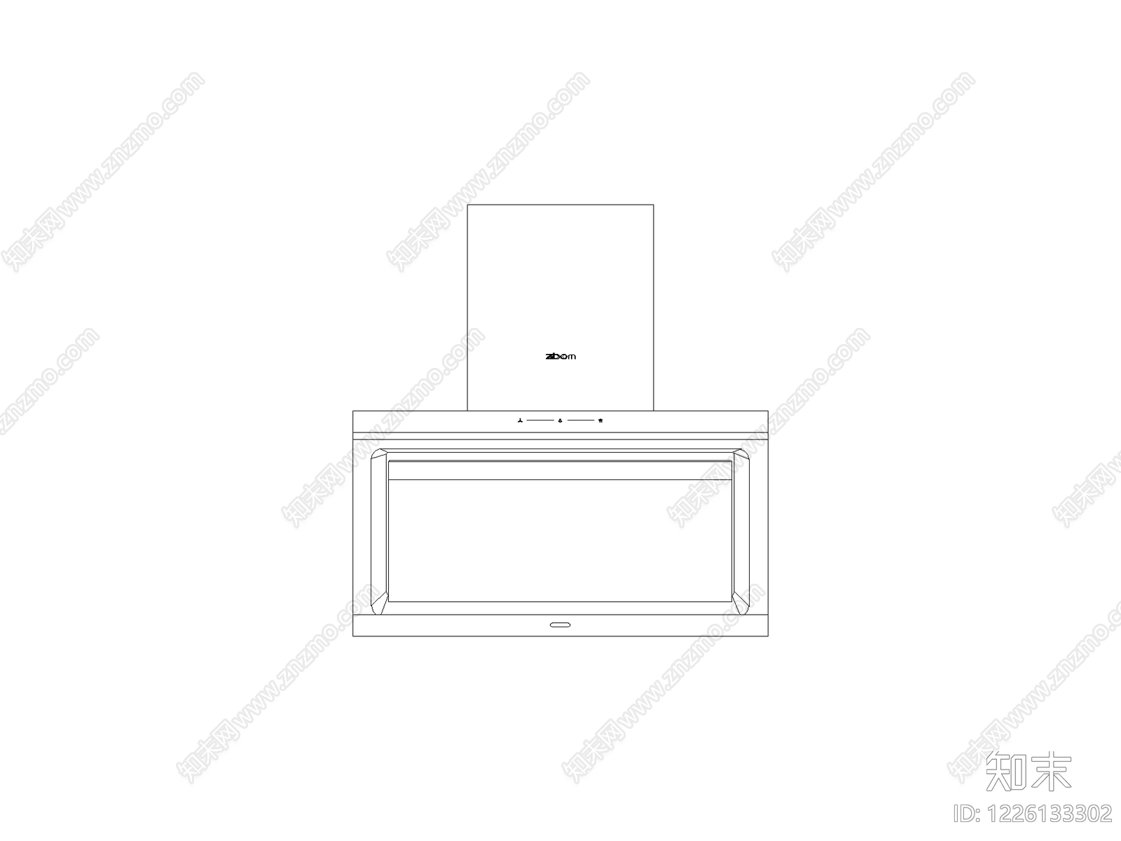 厨房设施cad施工图下载【ID:1226133302】