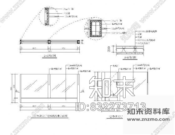 办证大厅电脑房详图施工图下载【ID:832273713】