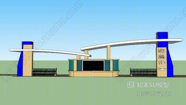工厂SU模型下载【ID:831562021】