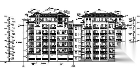 某小康住宅建筑设计图cad施工图下载【ID:149828175】