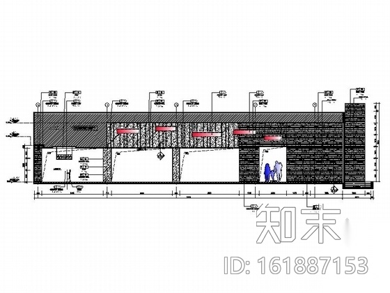 [福建]四星级温泉酒店装修施工图（含效果）cad施工图下载【ID:161887153】
