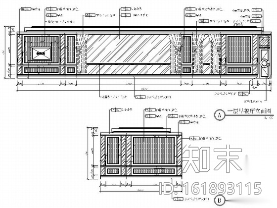 [湖北]会展中心现代风格五星级酒店室内设计装修施工图cad施工图下载【ID:161893115】