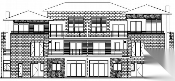 丹堤A区13号楼建筑施工图cad施工图下载【ID:149902167】