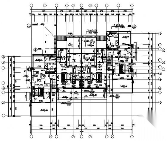 丹堤A区13号楼建筑施工图cad施工图下载【ID:149902167】