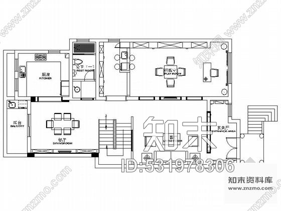 施工图常熟500平精品新古典主义两层联体别墅CAD装修施工图含效果施工图下载【ID:531978306】