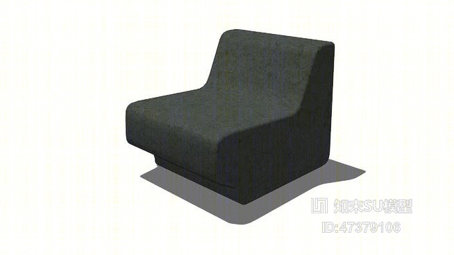 休闲椅SU模型下载【ID:917902407】
