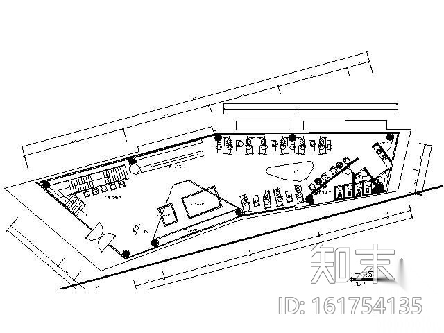 [宁波]某房产销售中心装饰施工图（含效果）cad施工图下载【ID:161754135】