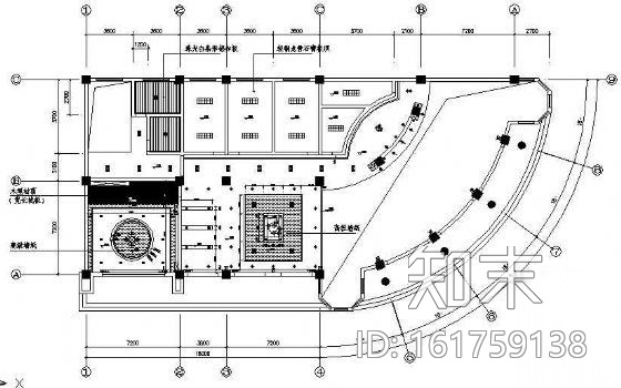 某售楼中心装修图cad施工图下载【ID:161759138】
