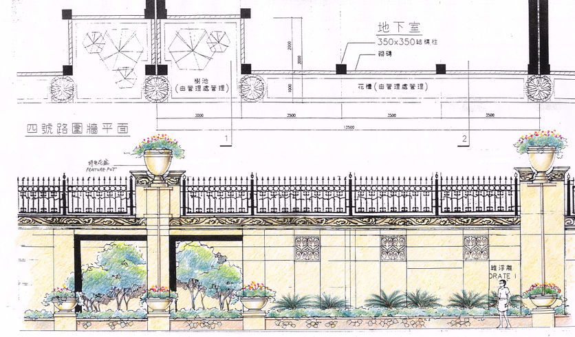 [福建]厦门雍景湾样板房庭院景观手绘文本施工图下载【ID:161014104】