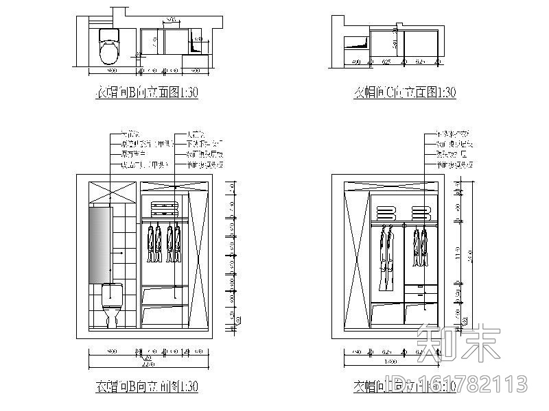 [南昌]温馨简欧三居室设计施工图cad施工图下载【ID:161782113】