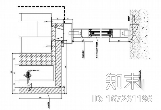 安徽某大厦幕墙工程设计图cad施工图下载【ID:167261196】