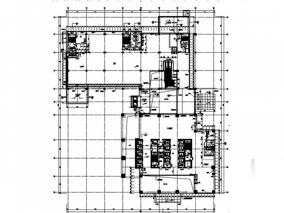 [江苏]150米现代风格知名商业建筑设计施工图（知名设计...cad施工图下载【ID:166061160】