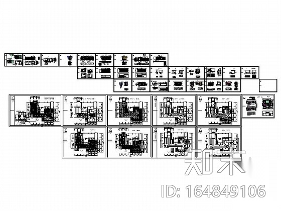 [云南]某现代时尚慢摇吧室内装修施工图施工图下载【ID:164849106】