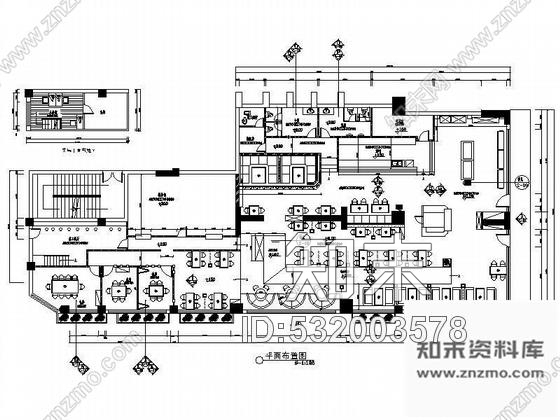 施工图广东某咖啡店室内装修图施工图下载【ID:532003578】