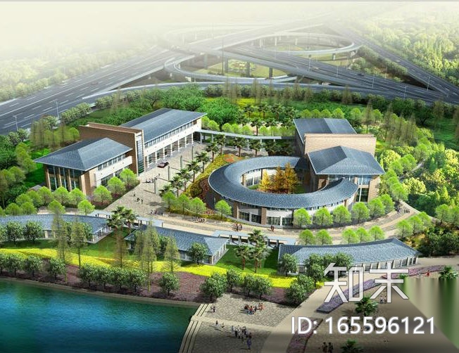 [福建]晋江科技工业园区中心区城市设计方案文本（文化，...cad施工图下载【ID:165596121】