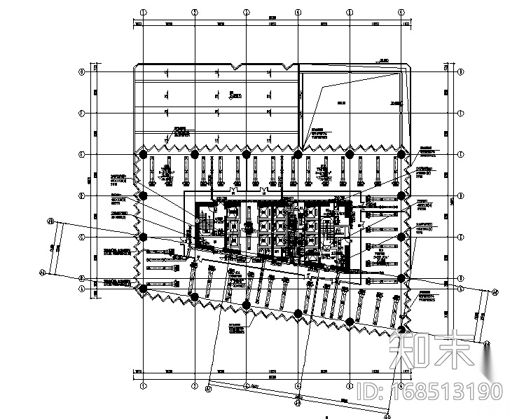 深圳万科商业综合体暖通设计施工图cad施工图下载【ID:168513190】