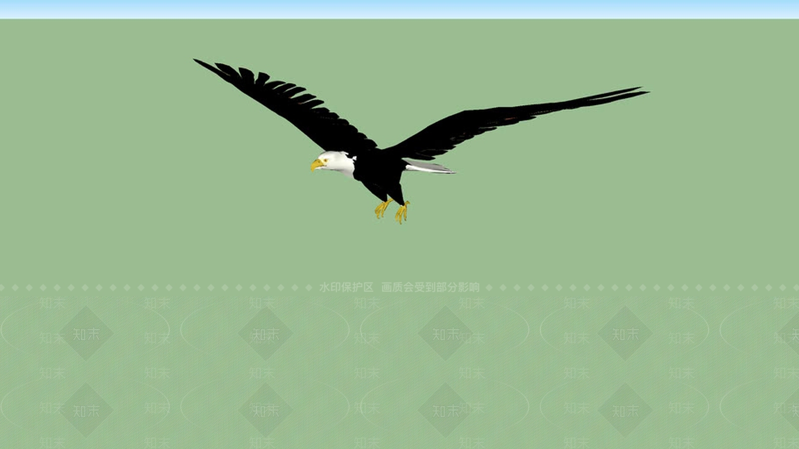 秃头Eagle2SU模型下载【ID:1161709415】