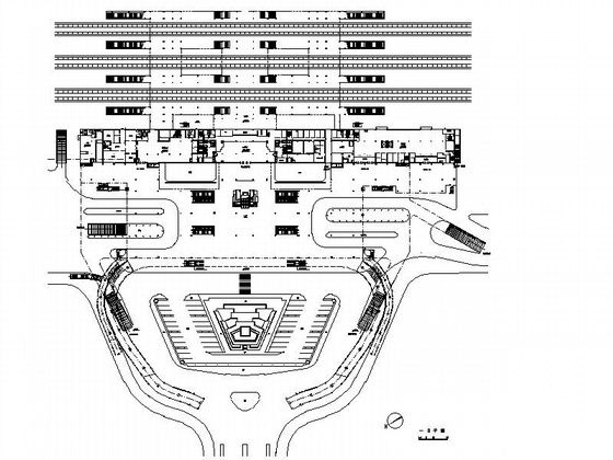 某火车站方案设计图施工图下载【ID:164867138】