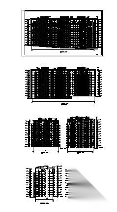 某十二层住宅楼（香榭里）建筑方案图cad施工图下载【ID:149847193】