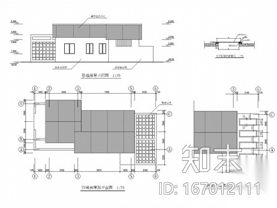 [杭州]沿桥运河绿地景观设计施工图（含3dmax图纸）施工图下载【ID:167012111】