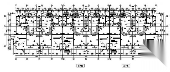 某商品房建筑施工图cad施工图下载【ID:149574168】