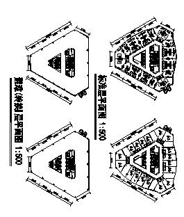 超高层框架结构重庆金贸广场设计施工图cad施工图下载【ID:151481101】