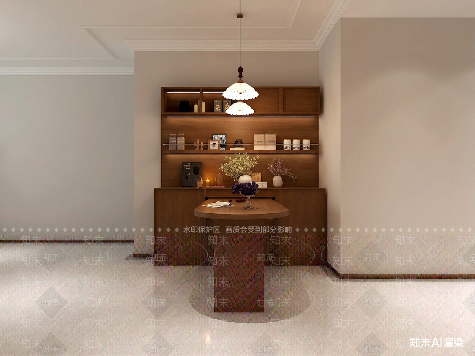 一体式餐边柜书房3D模型下载【ID:1227472006】