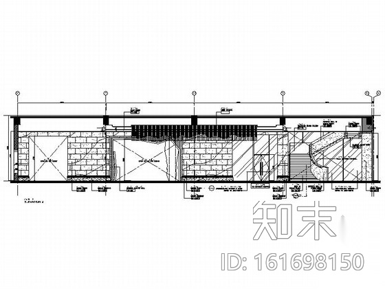 [上海]现代豪华酒店大堂区CAD施工图cad施工图下载【ID:161698150】