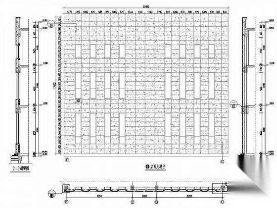 [内蒙古]3层现代风格沿街商业建筑施工图（含玻璃幕墙详...cad施工图下载【ID:165733185】