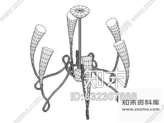 图块/节点灯具三维图块4cad施工图下载【ID:832307888】