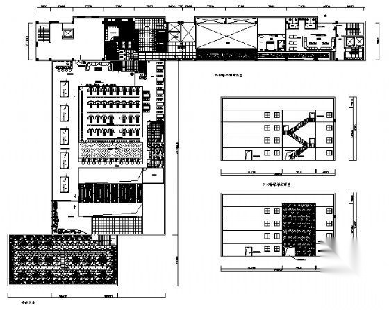 某桑拿浴房建筑平面布置图施工图下载【ID:164864187】