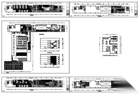 某桑拿浴房建筑平面布置图施工图下载【ID:164864187】