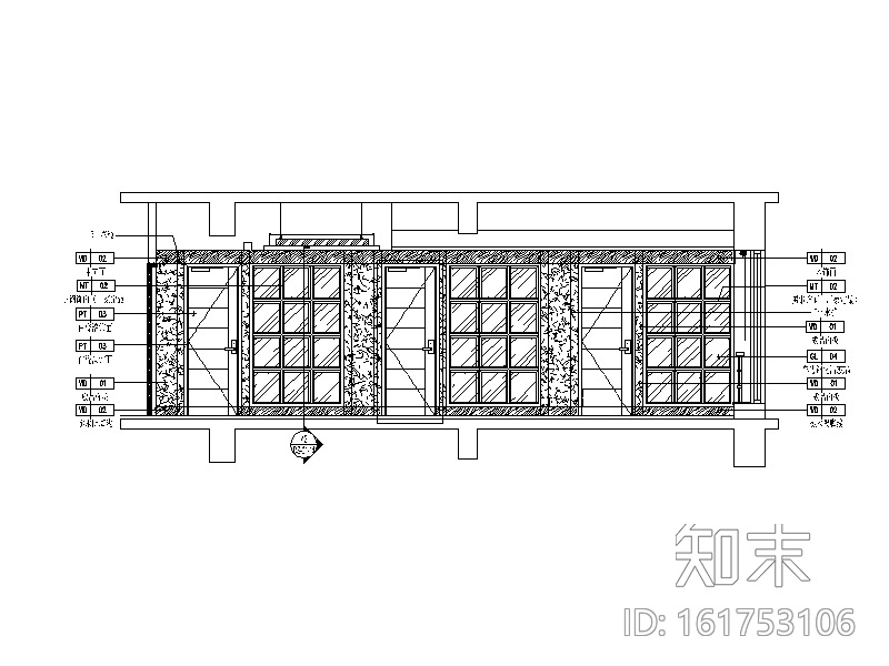 [四川]全套建筑设计办公楼CAD施工图（含效果图）施工图下载【ID:161753106】