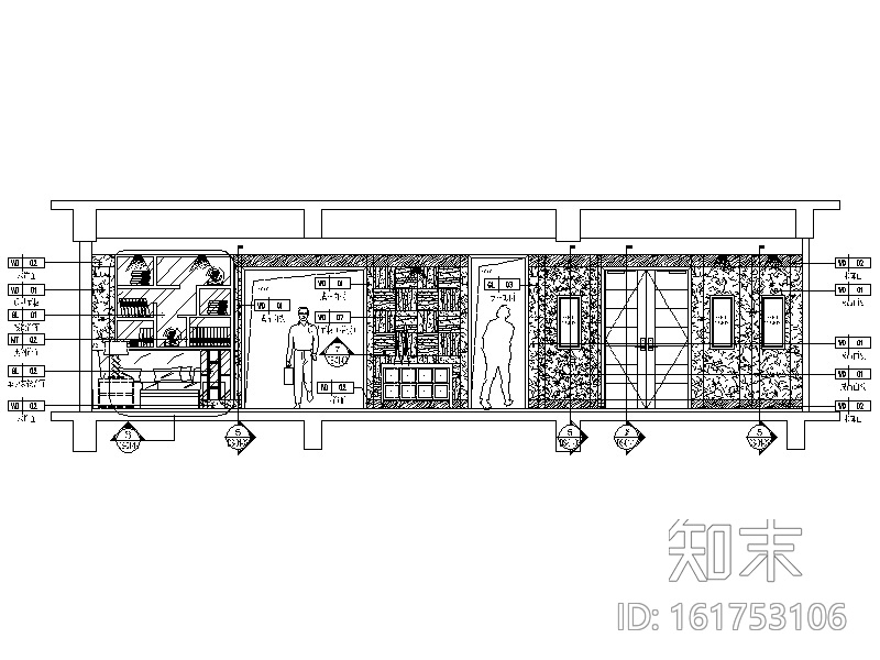 [四川]全套建筑设计办公楼CAD施工图（含效果图）施工图下载【ID:161753106】