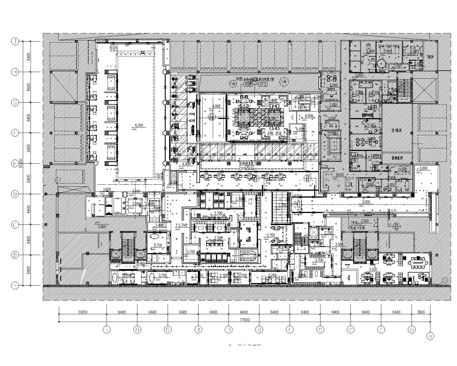 梁建国-北京万柳书院会所全套设计资料cad施工图下载【ID:1131207218】