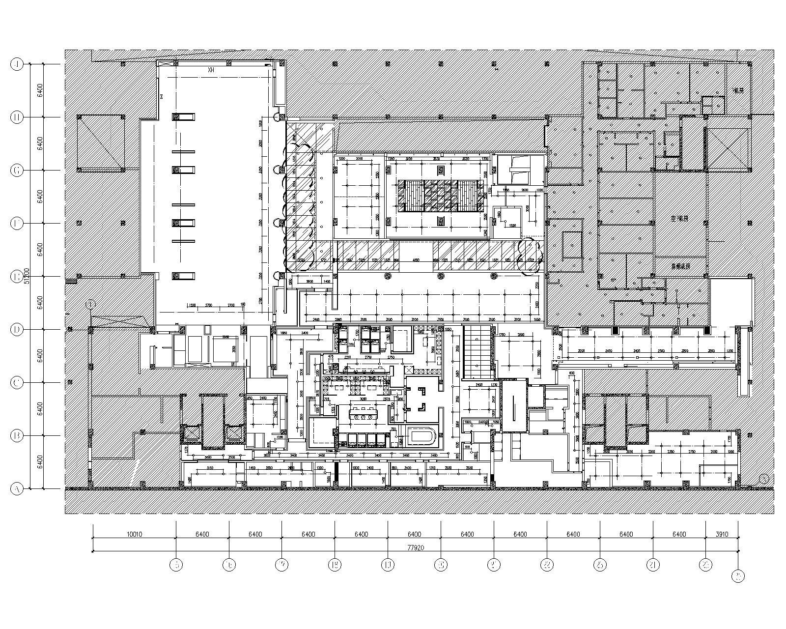梁建国-北京万柳书院会所全套设计资料cad施工图下载【ID:1131207218】