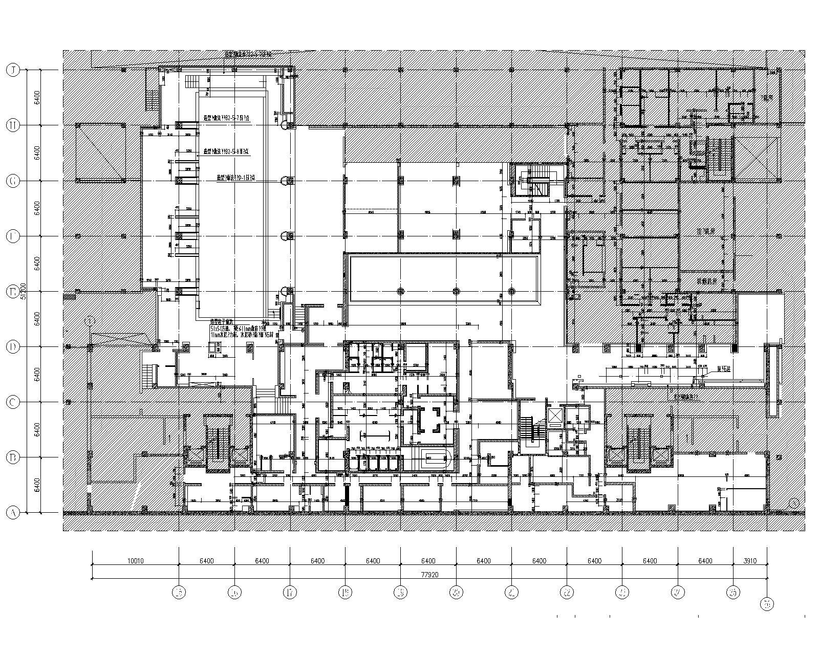梁建国-北京万柳书院会所全套设计资料cad施工图下载【ID:1131207218】