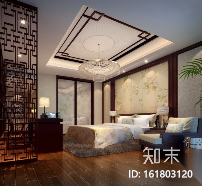 [江苏]全套别墅样板房设计CAD施工图（含效果图）cad施工图下载【ID:161803120】